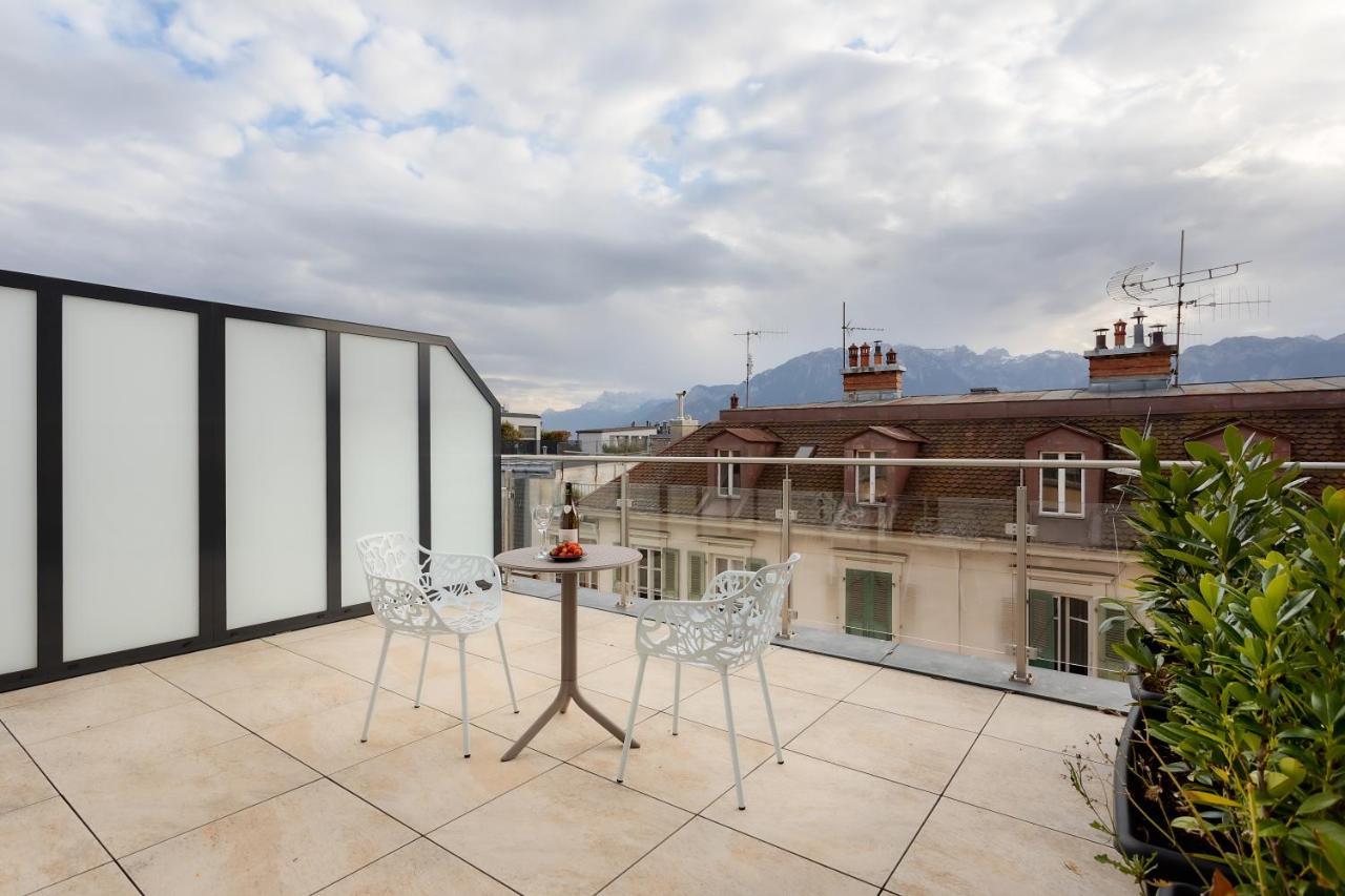 Visionapartments Vevey - Contactless Check-In Exterior photo